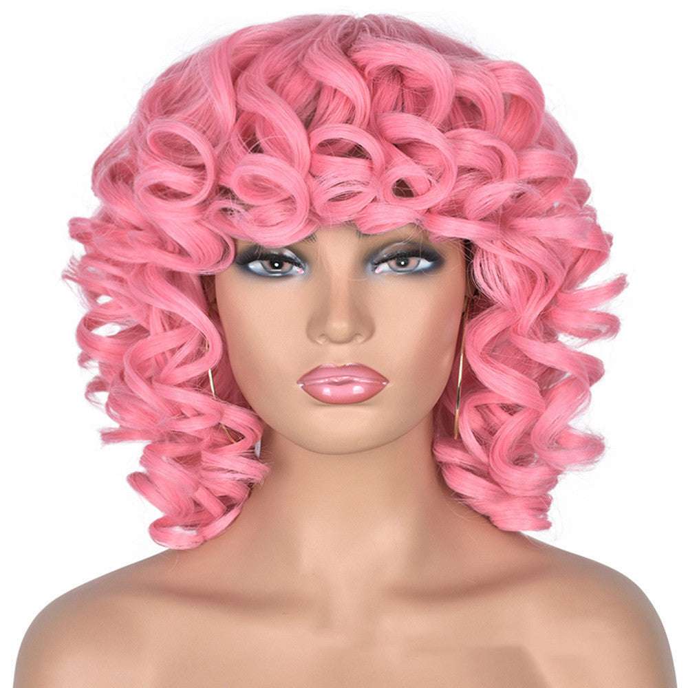 Women's Gradient Roman Volume Full Head Cover Wig