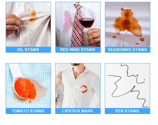 Clothes Stain Removal Ball Oil Stains Portable Decontaminate