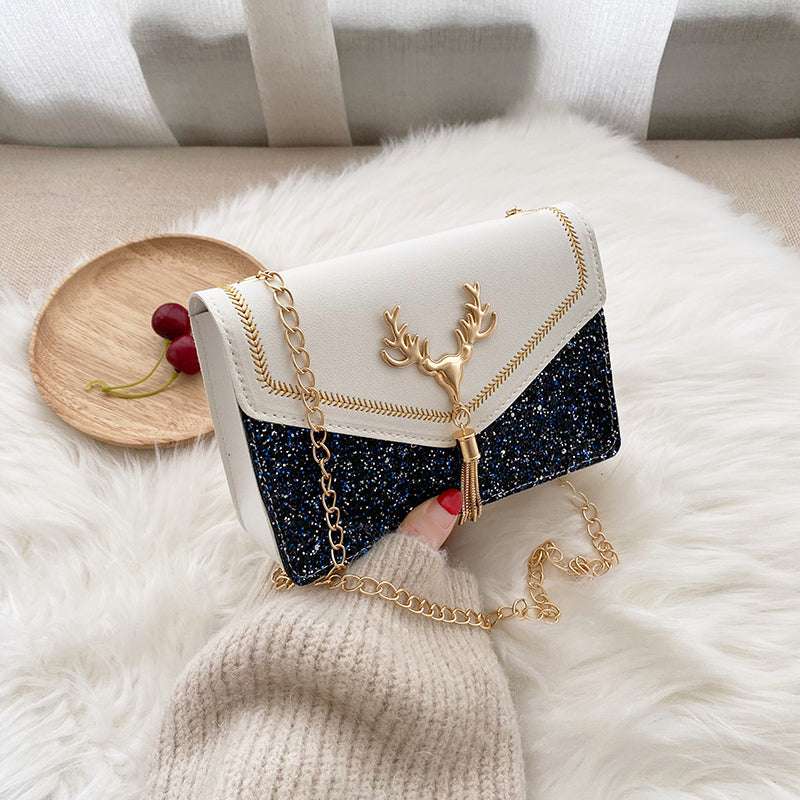 Small Square Bag 2021 Fashion Shoulder Bags For Women Crossbody Daily Wild Chain Simple Leather Female Messenger Phone Wallet