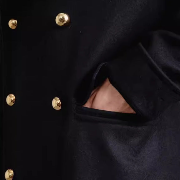 Men's Woolen Ultra-long Overcoat Overknee Fashion - globaltradeleader