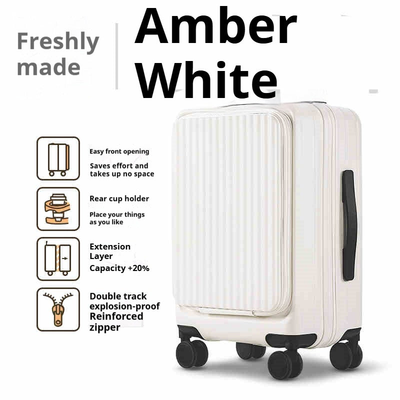 Expandable Multi Lever 20 Inch Suitcase - globaltradeleader