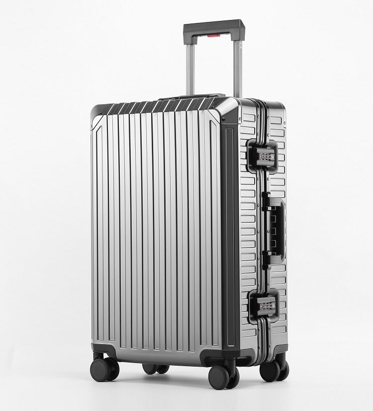 All-aluminum Magnesium Alloy Trolley Case Business Luggage - globaltradeleader