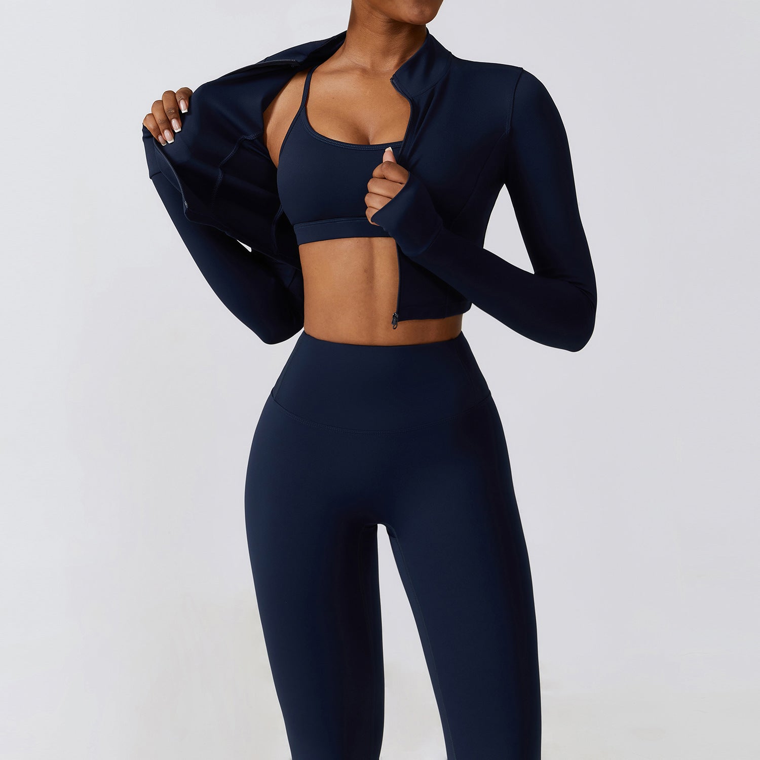 Skinny Yoga Clothes Nude Feel Quick-drying Sports Suit - globaltradeleader