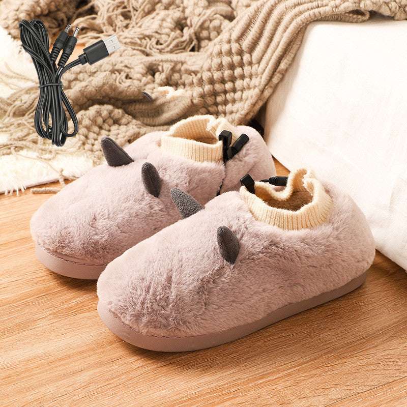 USB Foot Warmer Electric Heating Shoes Foot Warmers - globaltradeleader