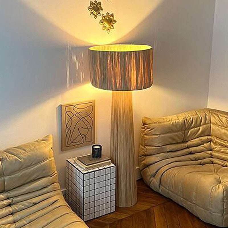 Bedroom Retro Bedside Hand-woven Rattan Table Lamp - globaltradeleader