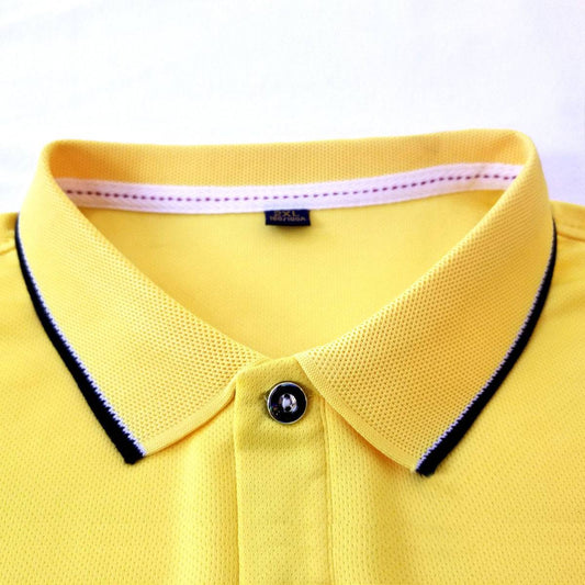 Polo Shirt Men's Thin Lapels Short Sleeve Shirt T-shirt - globaltradeleader