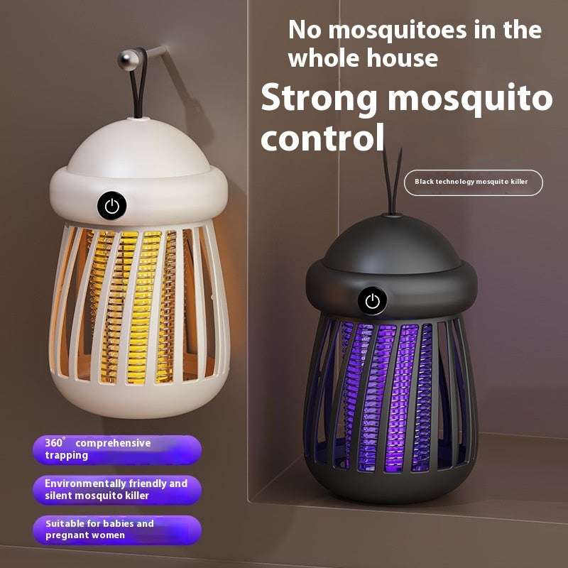 Mini Outdoor Electric Shock Mosquito Killing Lamp Automatic Mosquito Trap Mosquito Killer - globaltradeleader