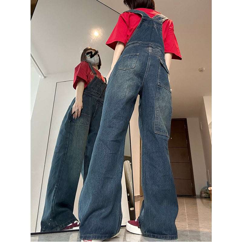 Vintage Loose Fitting Wide Leg Pants For Summer