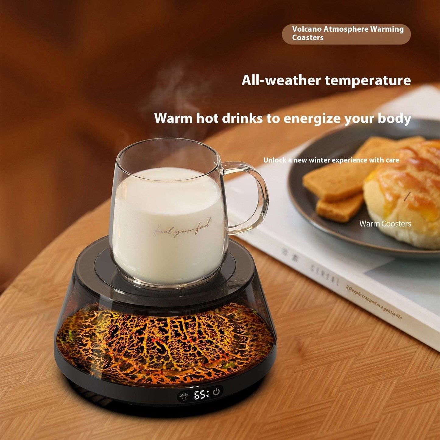 Intelligent Constant Temperature Heating Cup Warming Holder - globaltradeleader