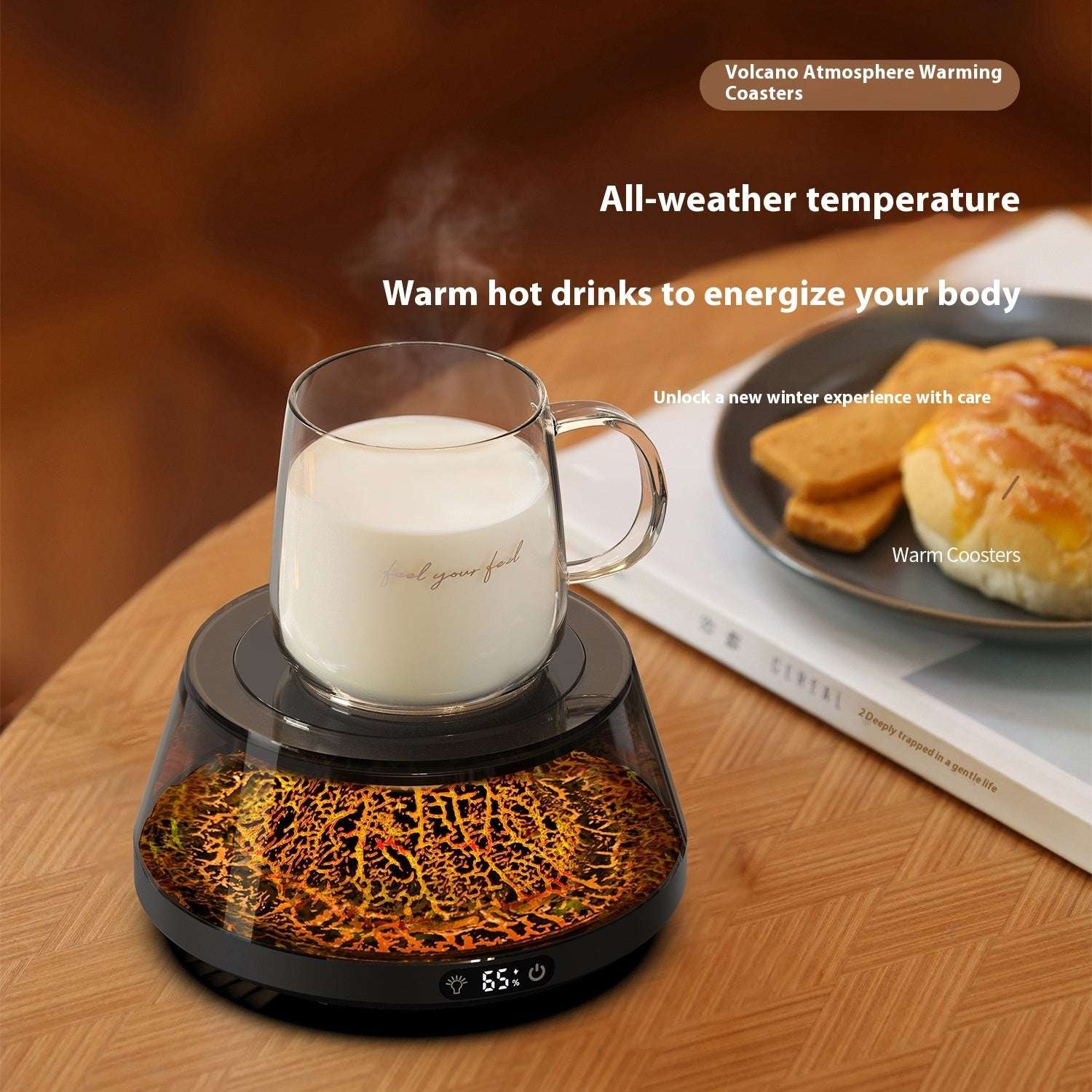 Intelligent Constant Temperature Heating Cup Warming Holder - globaltradeleader