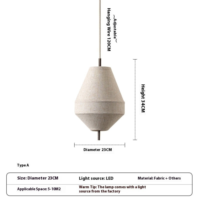 Dining Room Chandelier Japanese Style Personality Living Room Bedroom - globaltradeleader