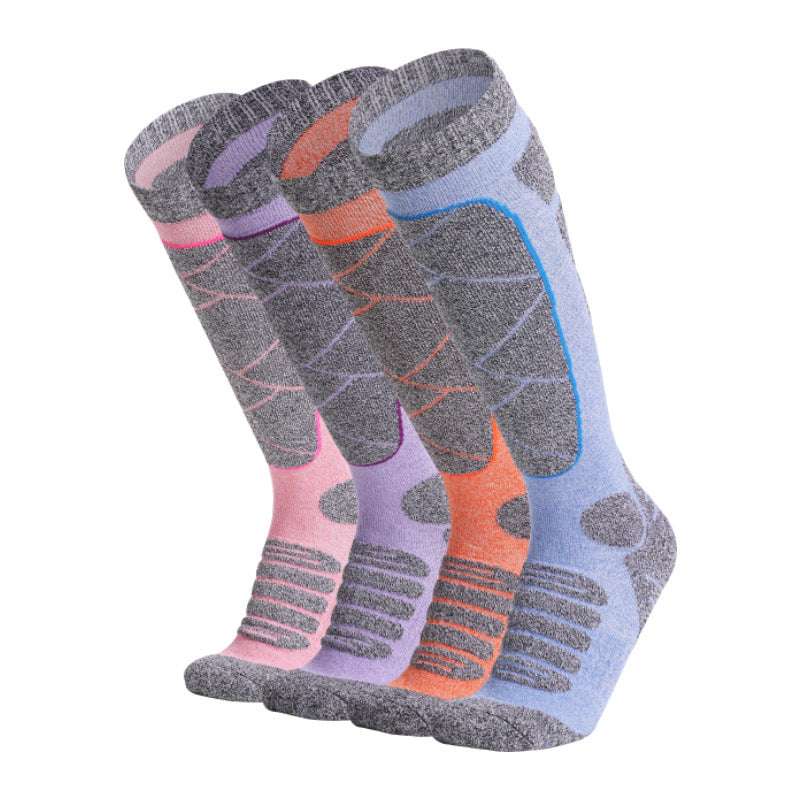 Women's Autumn And Winter Warm Outdoor Sports Socks Terry Sock - globaltradeleader