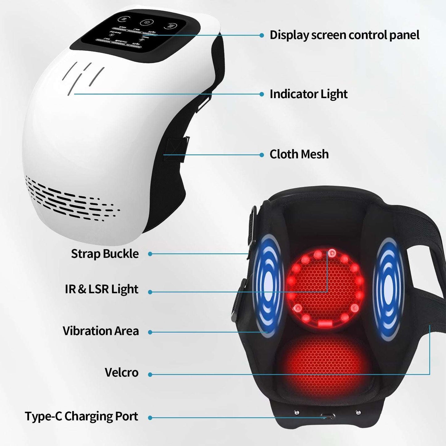Intelligent Knee Massager Electric Knee Physiotherapy - globaltradeleader