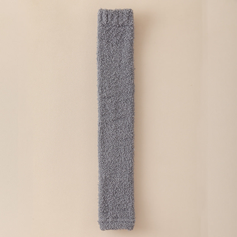 Winter Warm Plush Socks Women Dual-purpose Protection Heel And Knee Sock For Olds - globaltradeleader