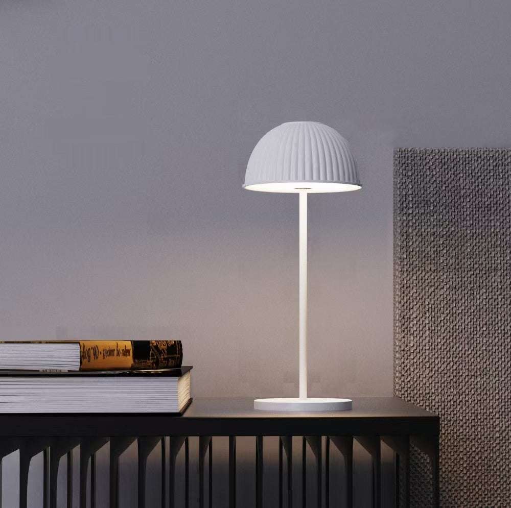 Creative Mushroom Shell Table Lamp Bedroom Bedside Lamp - globaltradeleader