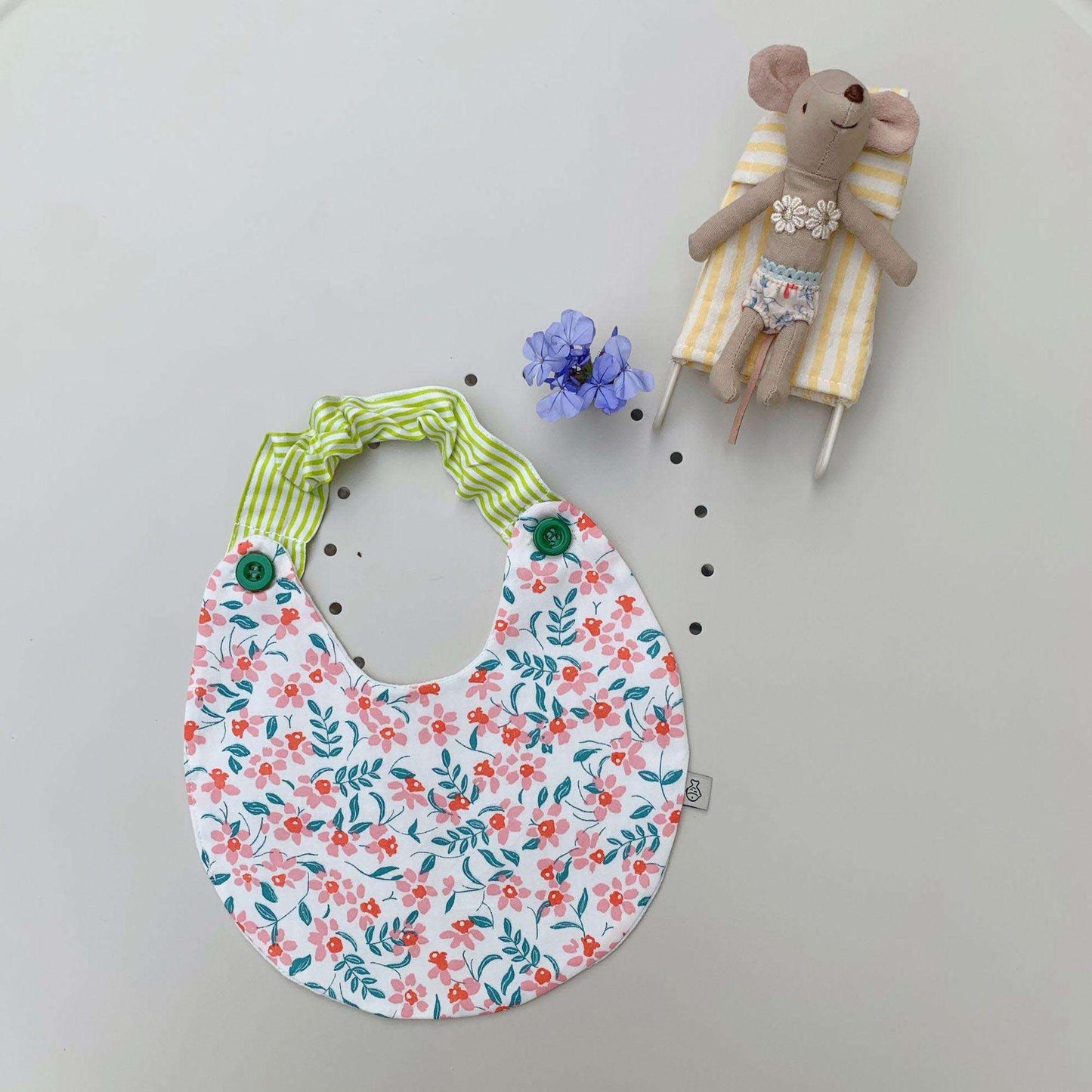 Removable Saliva Towel With Elastic Band For Newborn