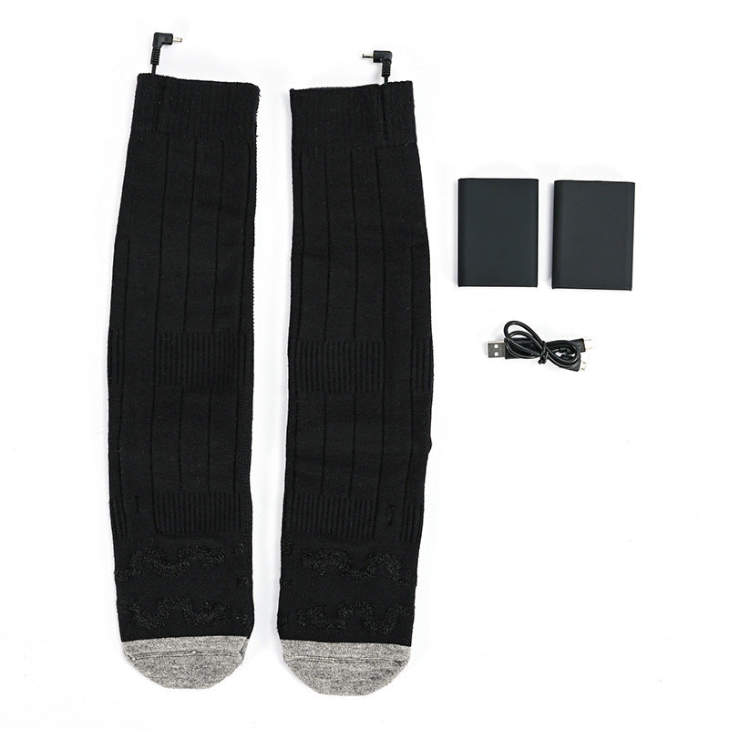 Ski Warm Charging Invisible Heating Socks - globaltradeleader