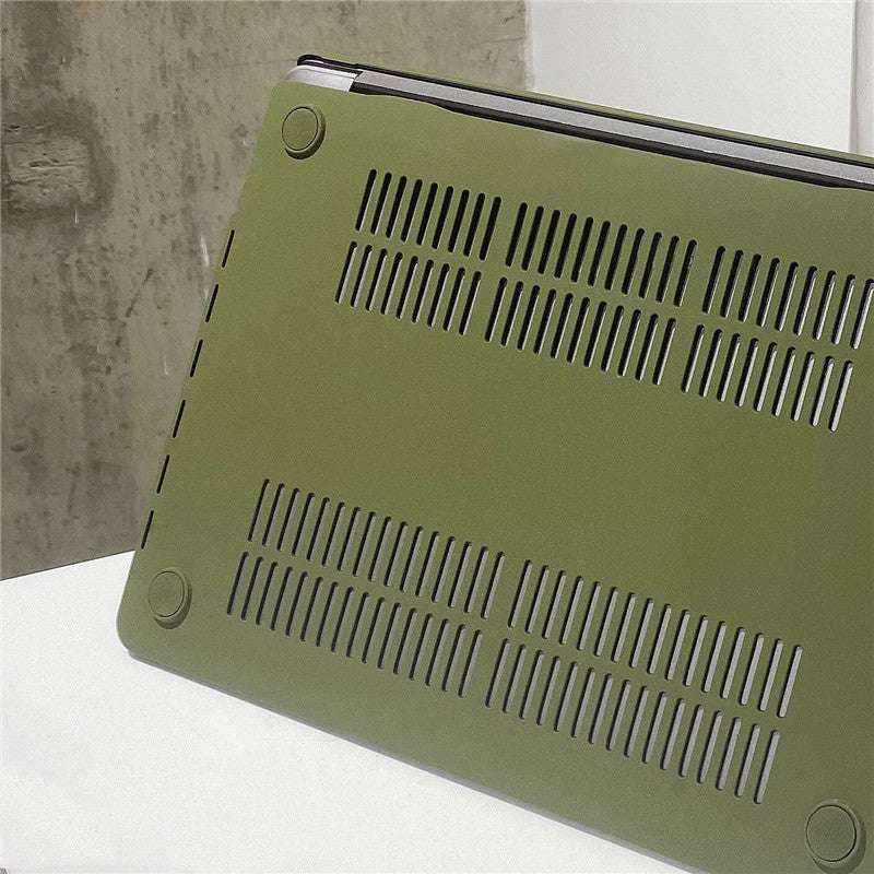MacBook Notebook Protective Shell Quicksand Army Green