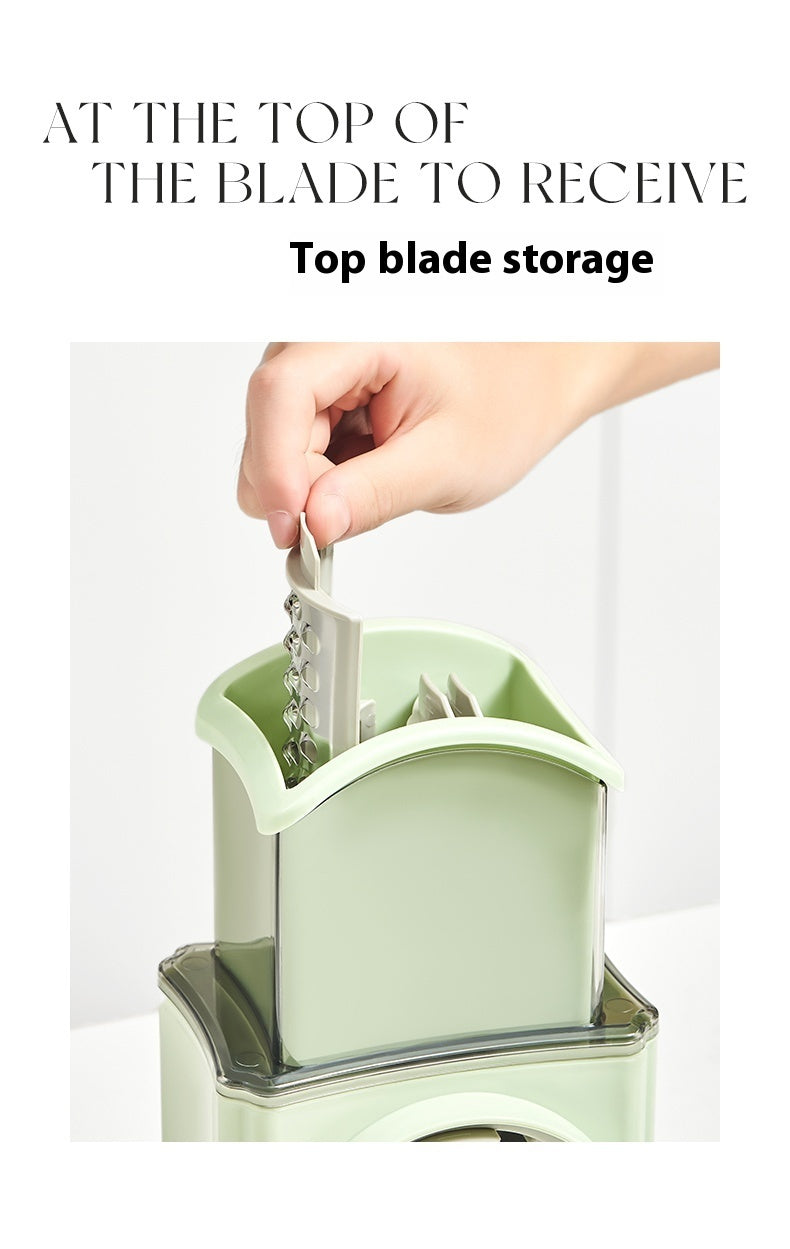 Multi-functional Hand Guard Household Kitchen Hand-cranked Drum Shredder - globaltradeleader