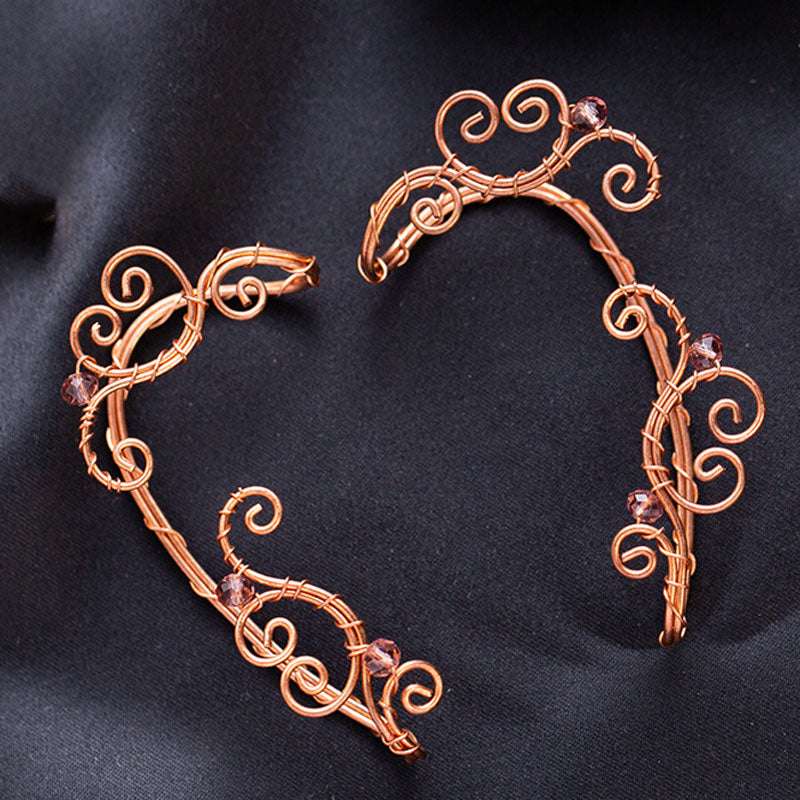 Flower-shaped Elf Personality Temperament Earrings