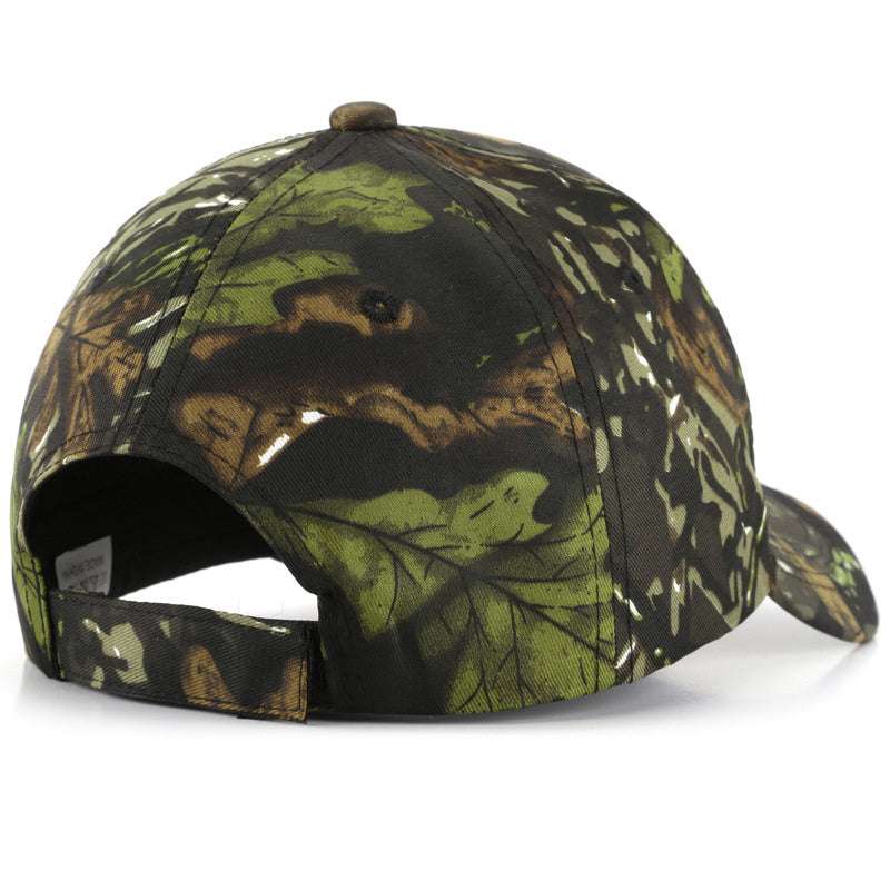Baseball Cap Leaf Bionic Camouflage Cap Outdoor Field Training - globaltradeleader