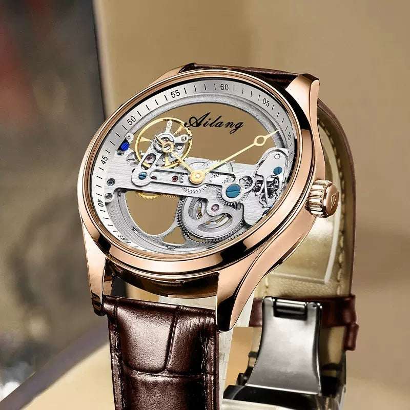 Automatic Hollow Mechanical Watch Generation Hair - globaltradeleader