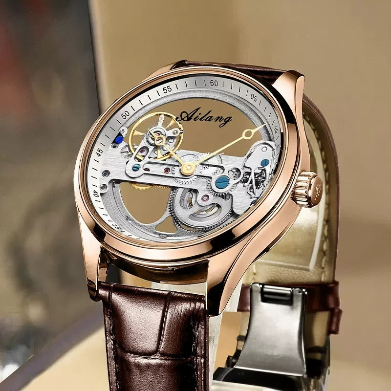 Automatic Hollow Mechanical Watch Generation Hair - globaltradeleader