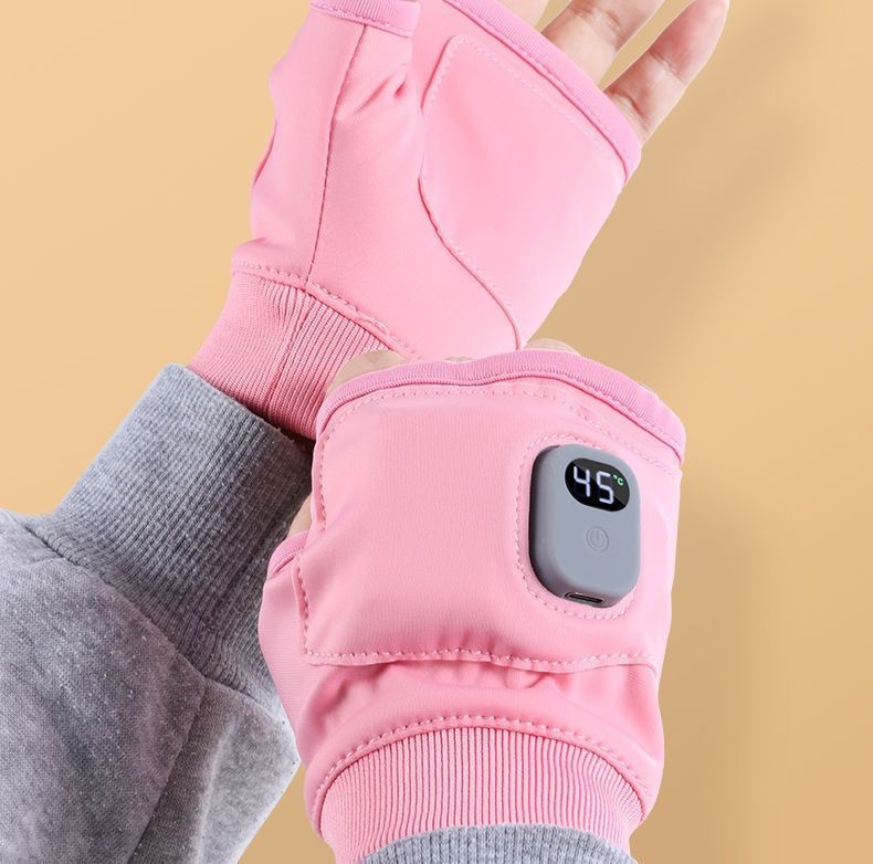 Comfort Warm Gloves Electric Winter Heating USB Rechargeable Smart Warm Winter Gloves For Skiing Cold Weather Driving Hiking - globaltradeleader