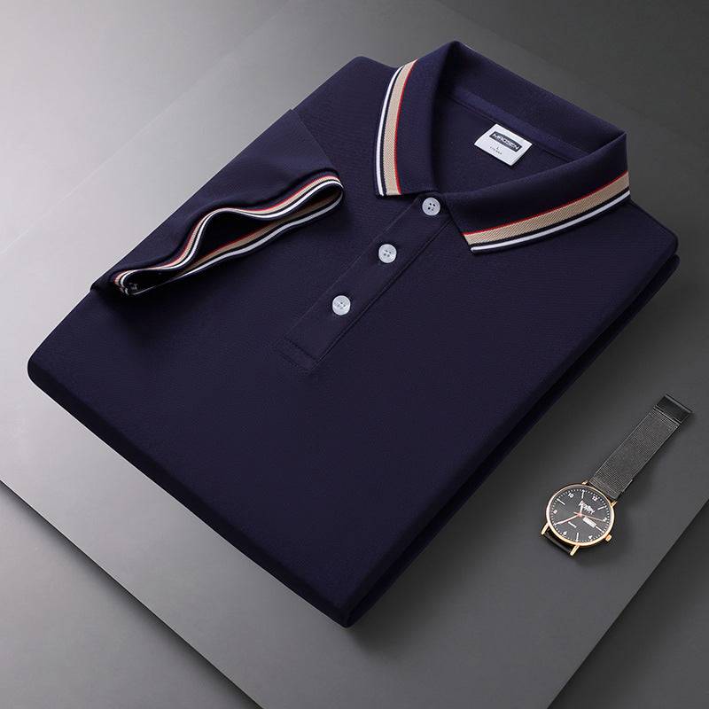 Summer Men's Polo Shirt Lapel T-shirt - globaltradeleader