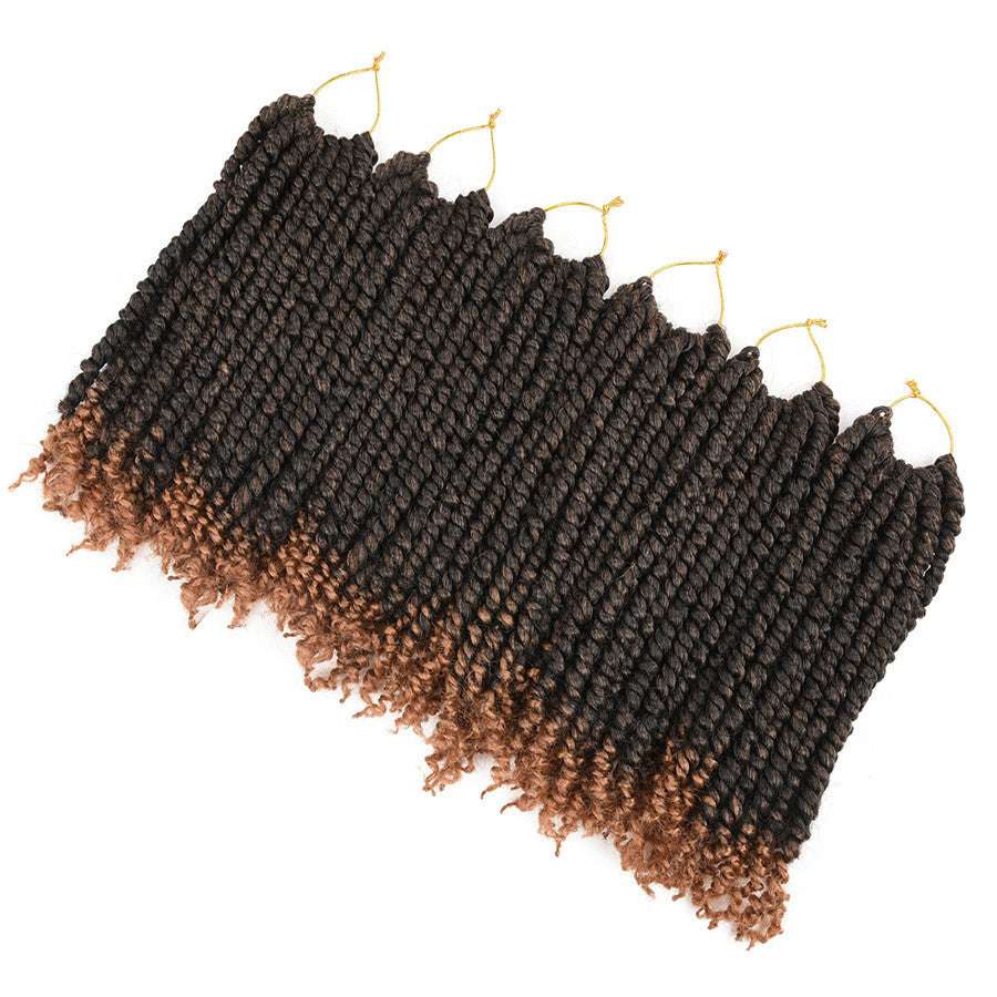 TOMO Pre-twisted Passion Twist Crochet African Dirty Braids Crochet