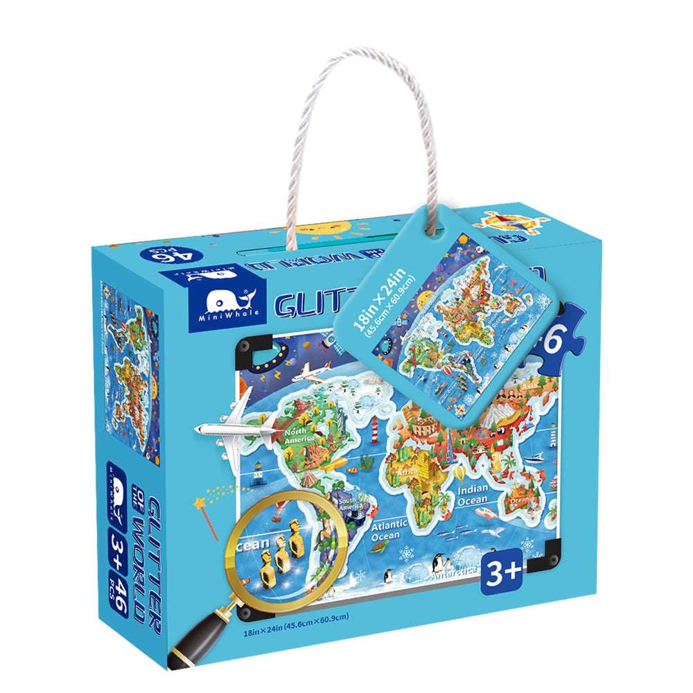 Children's Educational Toys Luminous Dinosaur Puzzle