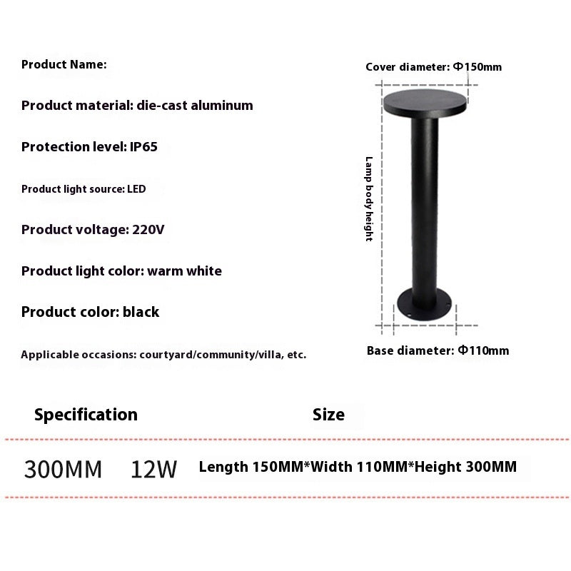 Outdoor Lawn Lamp Floor Outlet Landscape Garden Lights - globaltradeleader
