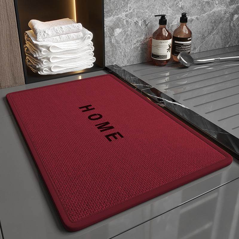 Home Fashion Linen Bathroom Mats Non-slip - globaltradeleader