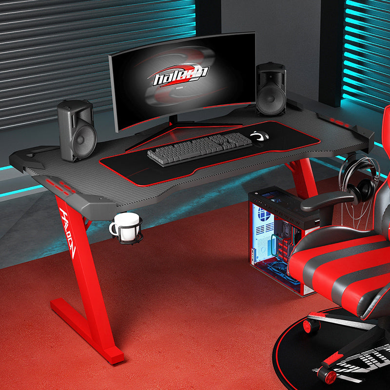 Carbon Fiber Internet Cafe Lift Computer Table - globaltradeleader