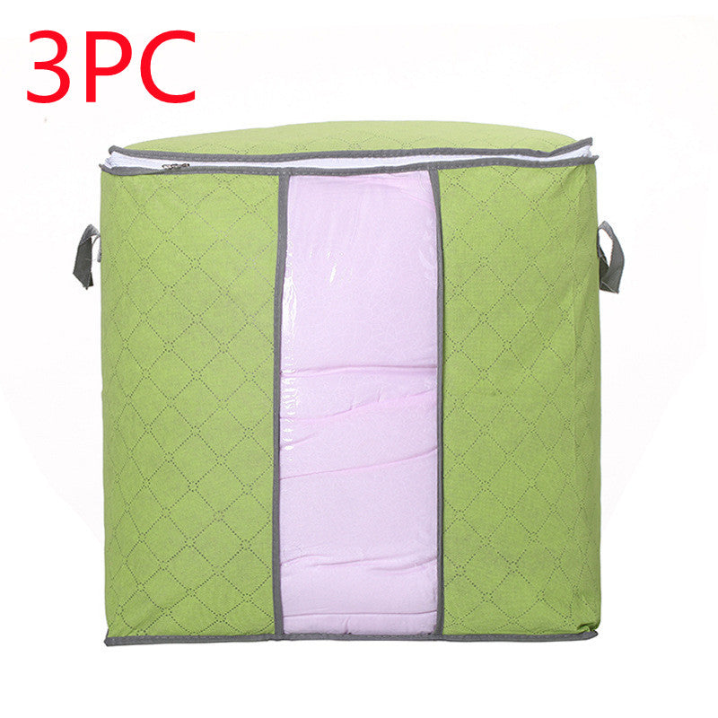 Storage Bag  Quilt Storage Bag Moving Packing Bag Clothes Sorting Bag  Clothing Duffel Bag