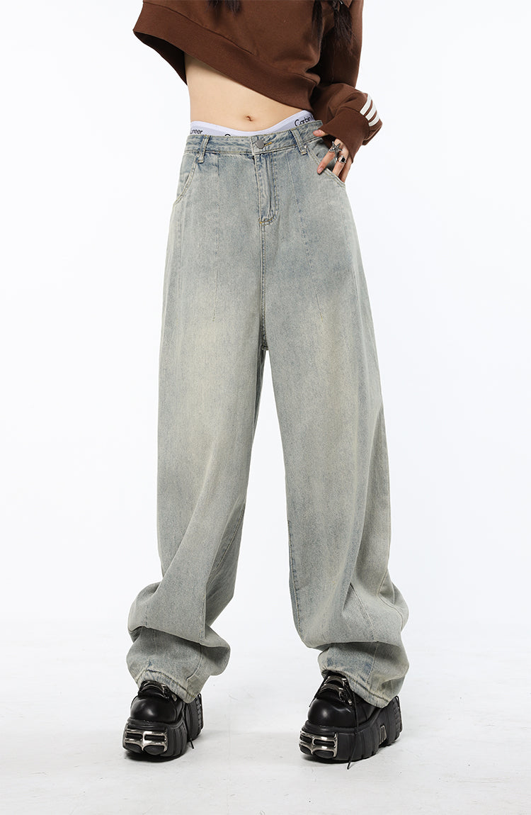 Vintage Port Style Jeans Female