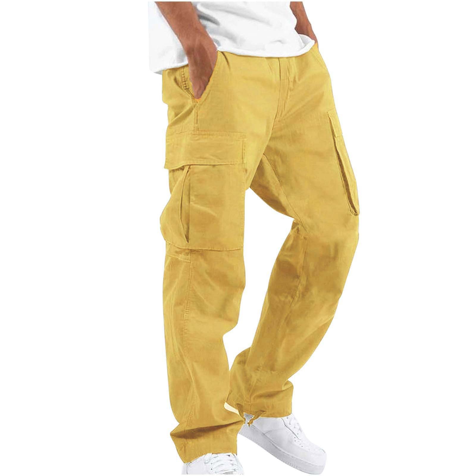 Men's Workwear Drawstring Multi-pocket Casual Pants - globaltradeleader