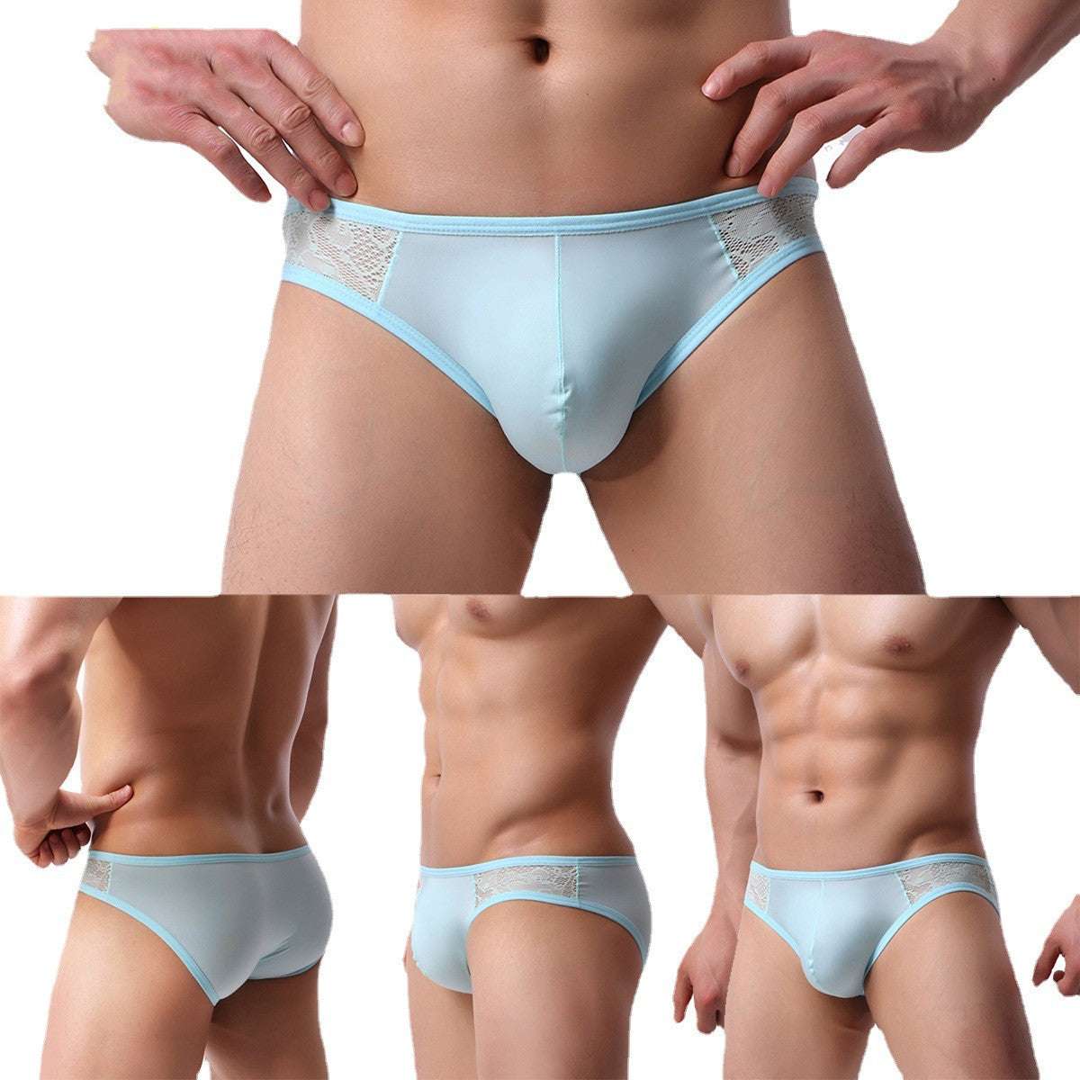 Men's Underwear Low Waist Trunks Silky Smooth