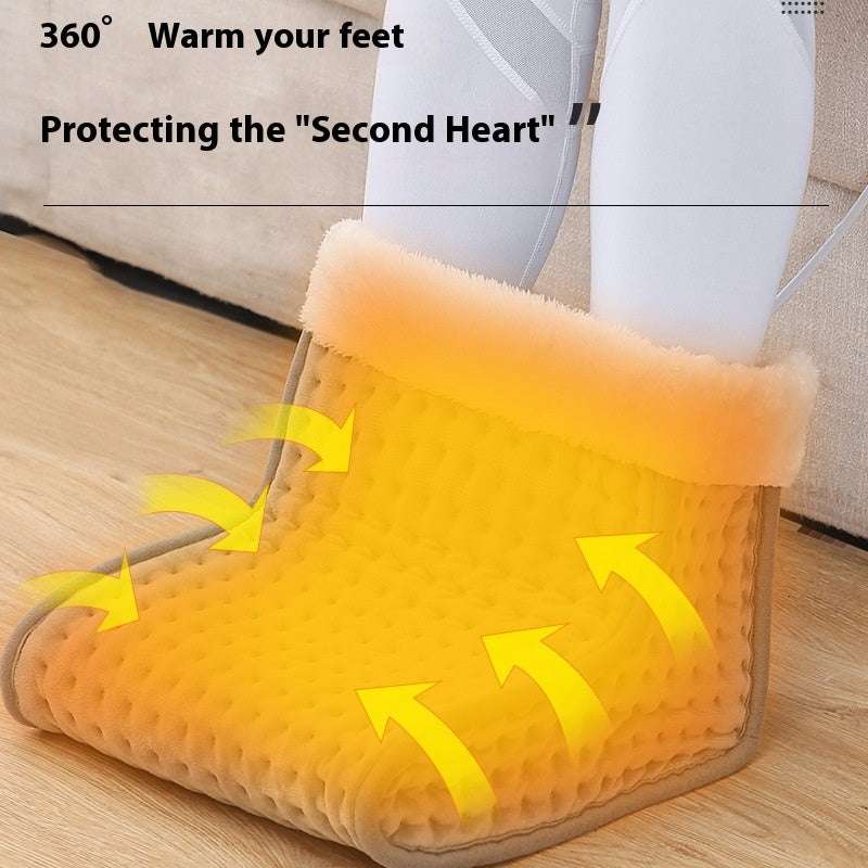 Office Plug-in Heating Mat Bedroom Foot Warmer - globaltradeleader