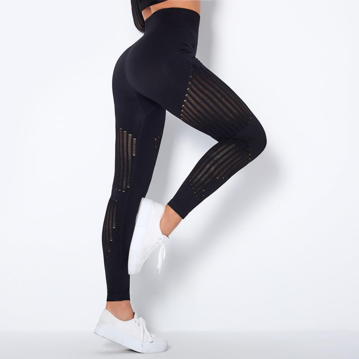 Hip-lifting Elastic Tight-fitting Bottoming Shaping Sweatpants Seamless Yoga Pants - globaltradeleader