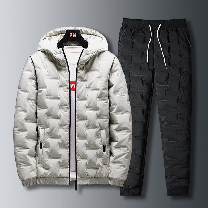 Men's Autumn And Winter Suits New Down Padded Jackets - globaltradeleader