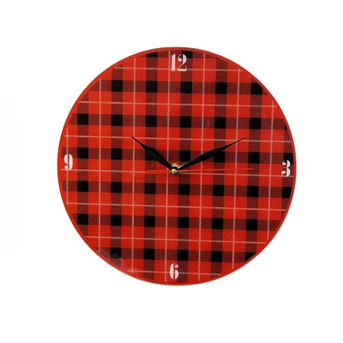 Home Christmas Living Room Noiseless Hanging Clock