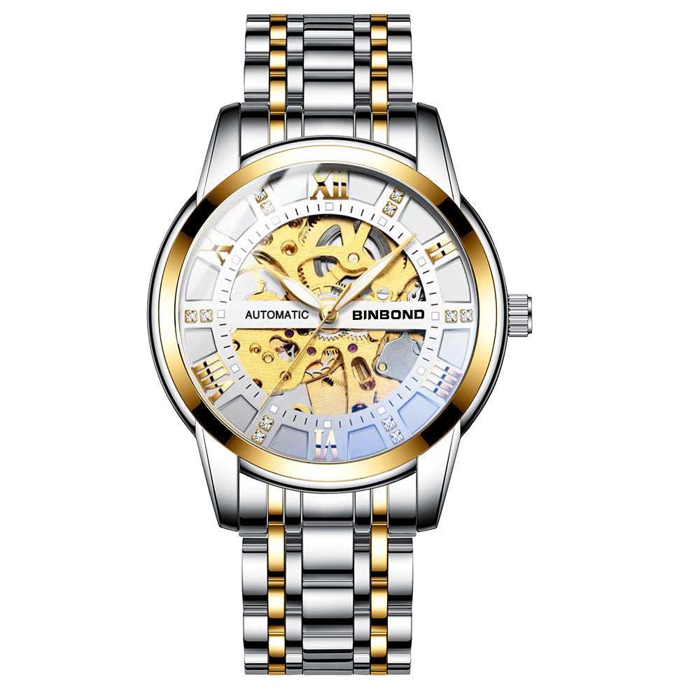 Men's Automatic Mechanical Watch Luminous Simple Fashion Trend - globaltradeleader