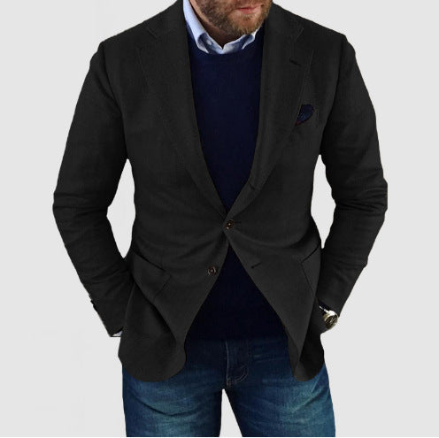 Business Casual Printing Fashionable Jacket Men - globaltradeleader