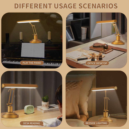 Classical Piano Practice Touch Dimming Eye Protection Music Spectrum Table Lamp - globaltradeleader
