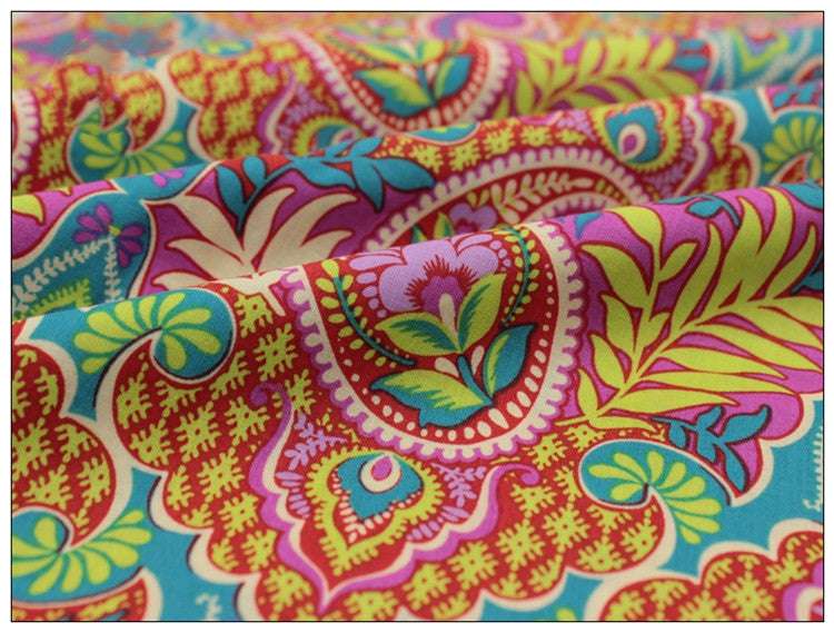 Bedding Clothing Turban Curtain Cotton Printed Fabric