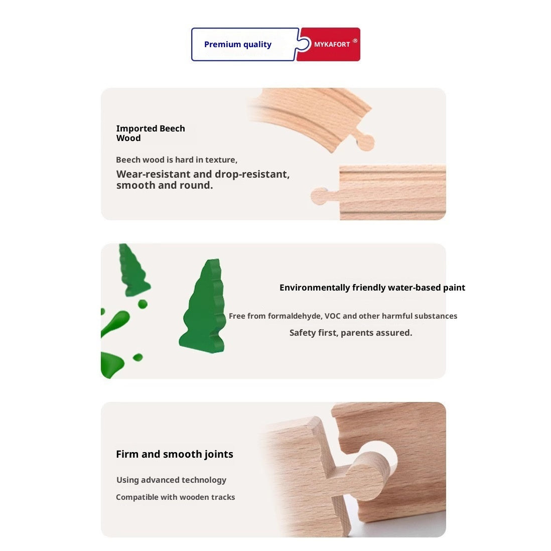 Wooden Track Train With Storage Box Toys - globaltradeleader