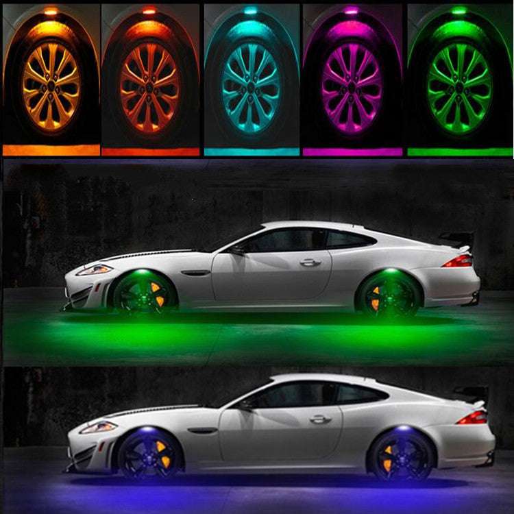 Car Wheel Eyebrow Lights Decorative Atmosphere