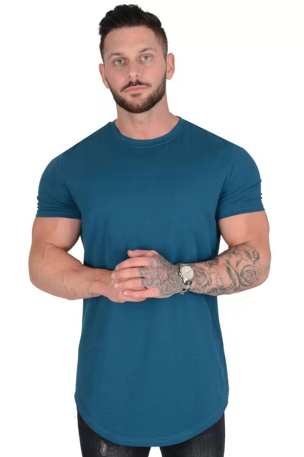 Men's Casual Short-sleeved Sports Fitness T-shirt - globaltradeleader
