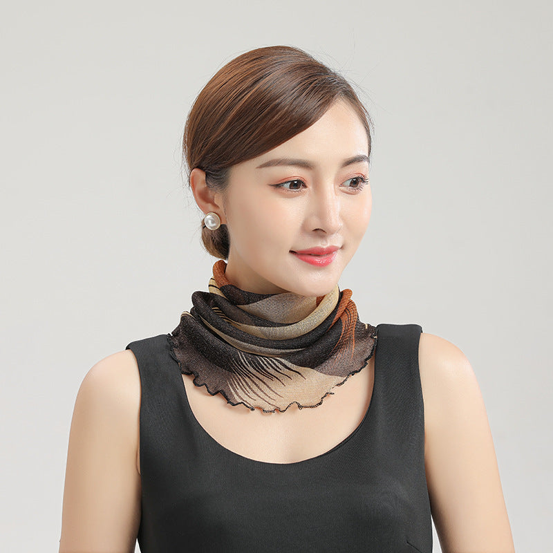 Women's UV Protection Neck Protection Scarf